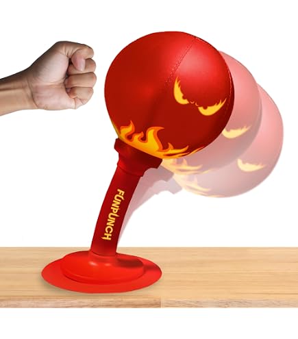 Amazon.com : FUNPUNCH Rage Bag, Desktop Punching Bag | Desk