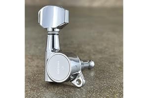 Gotoh Schaller-style Knob Chrome Tuners (6-in-a-line)