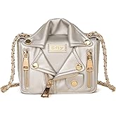 Sfly Women Satchel Chain Strap Shoulder Bag Leather Crossbody Handbags Ladies Evening Clutch Purse Unique Cute Jacket Bag