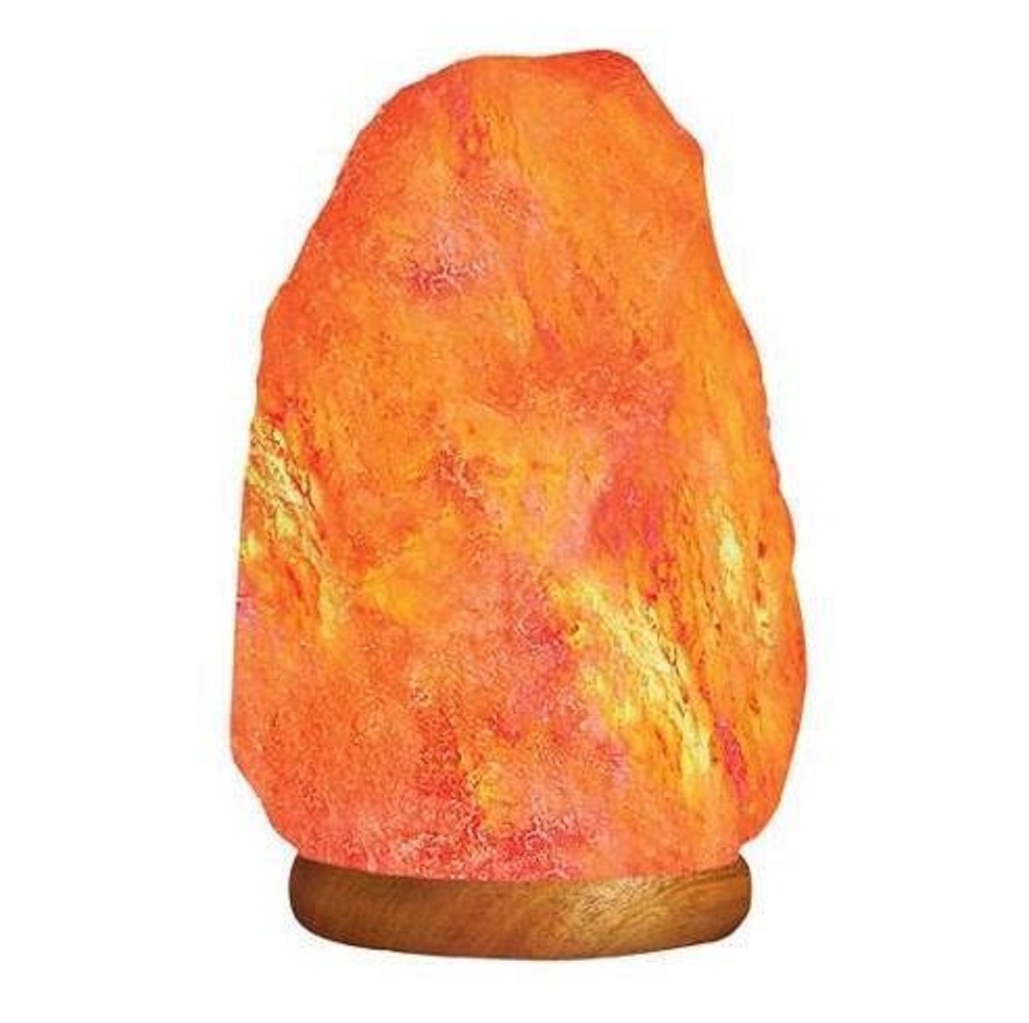 Lamp Hemingweigh Natural Himalayan Rock Salt Lamp 6 7 Lbs With Wood Base Lamps Life Itself Jp