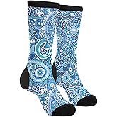 Geoocii Novelty Crew Socks Casual Crazy Funny Dress Socks For Women Men Teens Gift