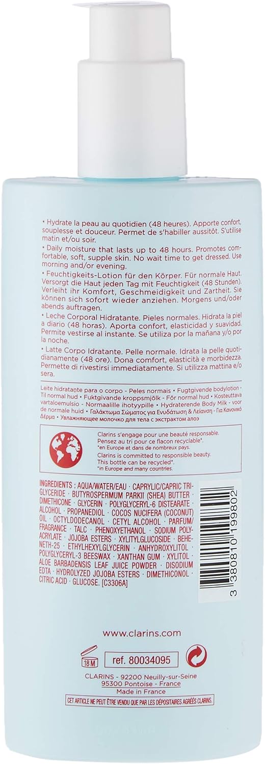 clarins body smoothing moisture milk boots