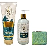 Bath & Body Works Aromatherapy Eucalyptus Pine - Ultimate Hydration Body Cream - Mosturizing Body Lotion with a Fresh Forest Bar Soap