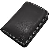 MJ-Design-Germany Herren Hochformat Geldb&ouml;rse B&uuml;ffelleder in 2 Farben