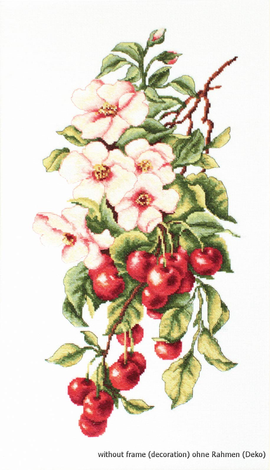 Luca-S Composition with Cherry - Cross Stitch Kit