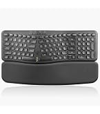 Amazon.com: Perixx PERIDUO-606 Wireless Mini Ergonomic Keyboard