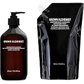 Grown Alchemist Energize Body Cleanser Set (500 ml) + Refill - Natural (1L) | Chamomile, Bergamot &amp; Rosewood