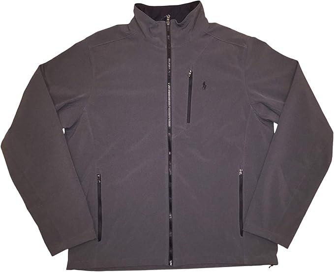Polo Ralph Lauren Men's Performance Water Repellent Jacket Grey XL at Amazon Men’s Clothing store