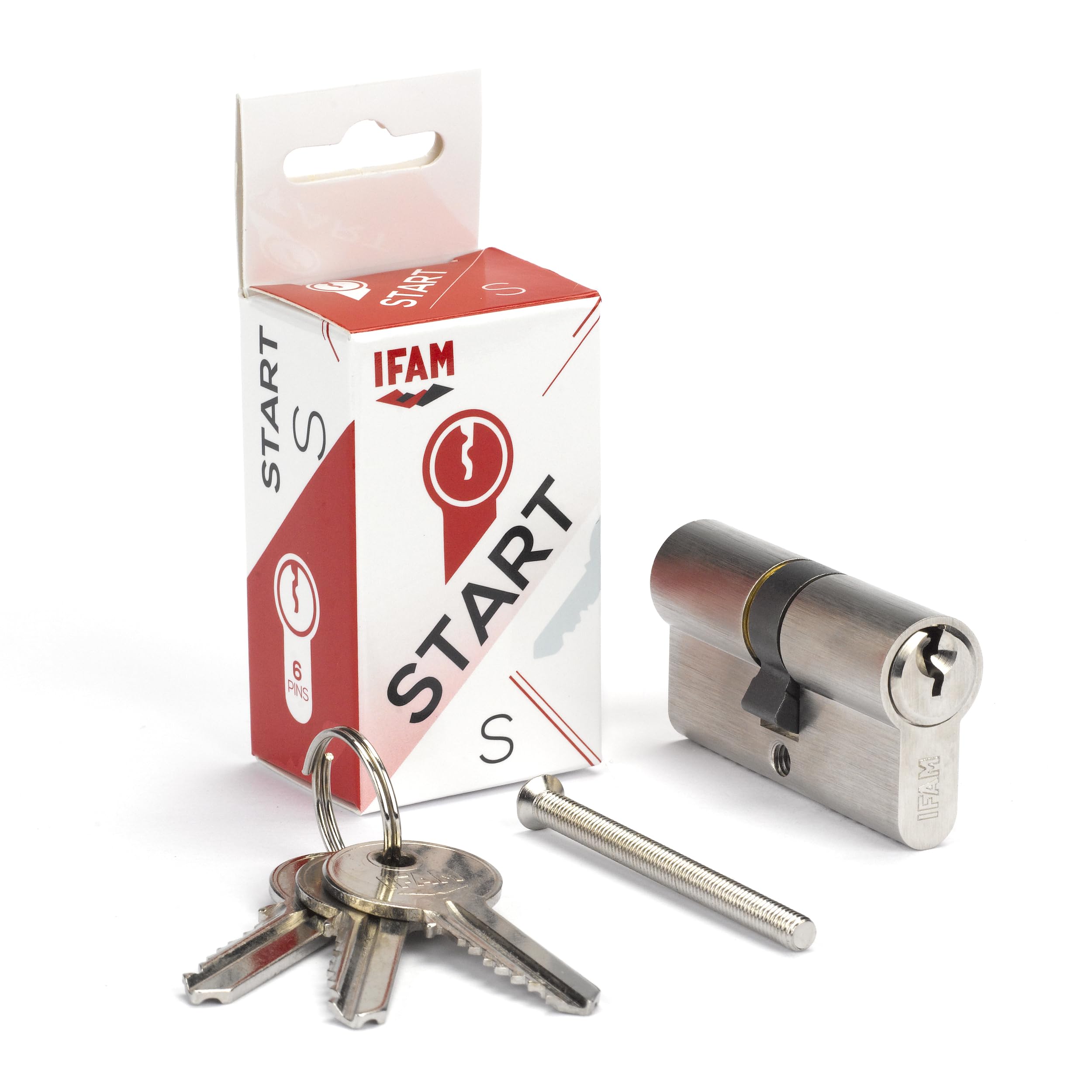 Ifam 700512 Cilindro Start S STSP3030N cylinders, Silver