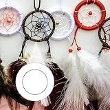 KALIONE 10 Pcs 2 Inch Metal Rings Craft Hoops for Macrame Dream Catchers Silver view 6