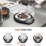 Accuweight 203 Digital Kitchen Scale 5 kg LCD Stainless Steel 0.1 oz steps view 5