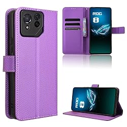 Elubugod Compatible with Asus ROG Phone 8 Leather