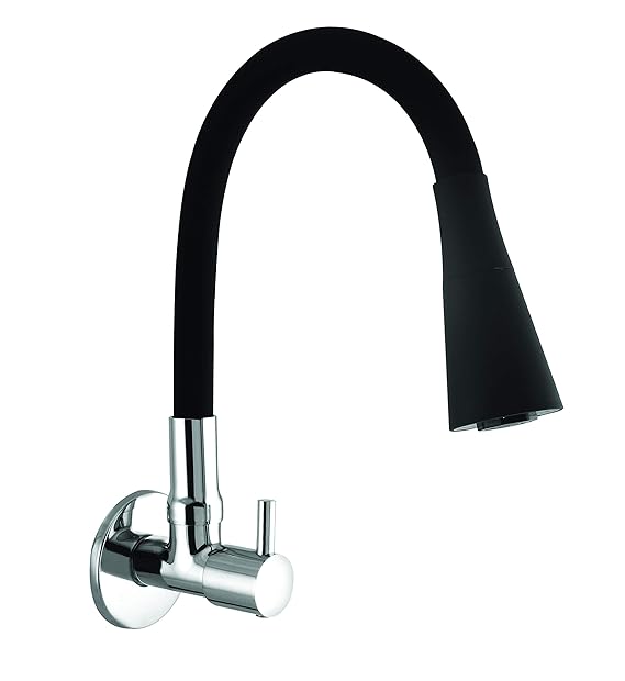 10X Sink Tap for Kitchen BL9876 Flexible Neck Dual Flow Black Amazon