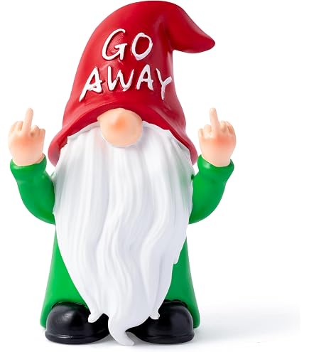 Amazon.com: Ottmar Horl - Gnome Sculpture Decor - Flipping Middle