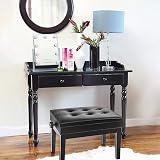GRANDMA SHARK Piano Stool Height Adjustable Soft Leather Seat with Storage view 2
