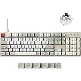Keychron C2 Pro Wired Mechanical Keyboard with 8K Hz Polling Rate, Full Size Custom RGB Backlit Hot-Swappable, Non-Shine Through PBT Keycaps Compatible with Mac Windows Linux