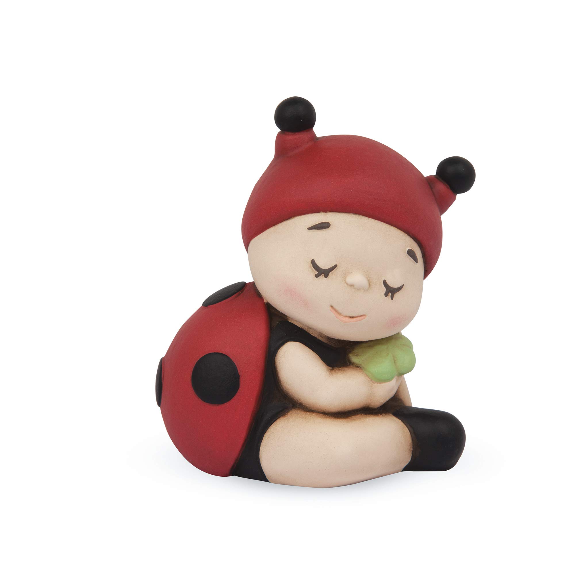 Egan Statue, Ceramic, Ivory, Small