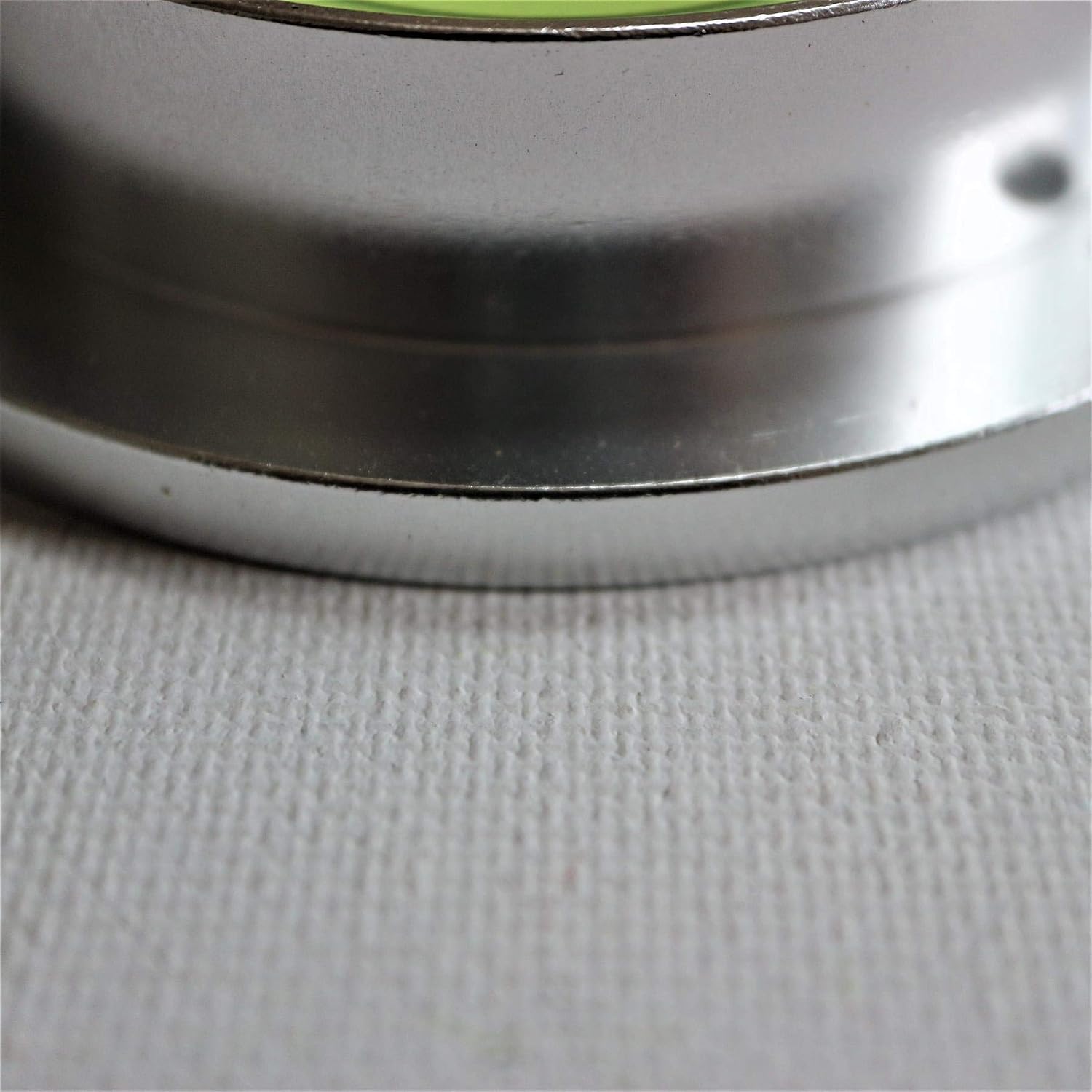 90mm Flanged Metal Circular Angle Spirit Bubble Degree Level (Green aqueous) Degree Marking - Green - Image 4