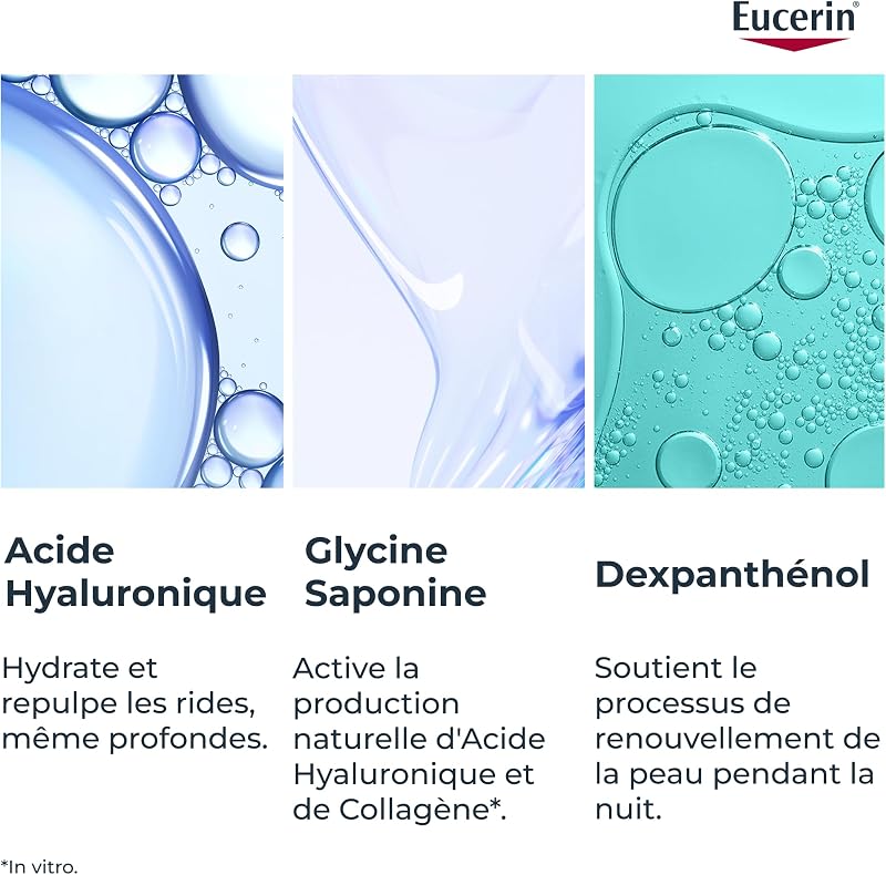 Hyaluron-Filler +3xEffect Crème de Nuit, Soin Anti-Âge, 50 ml