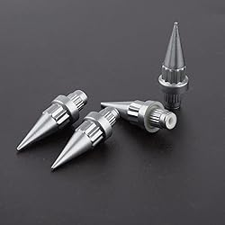 RTrhinoTuning 100pcs 7.4mm/0.29in Wheel Spike Nuts