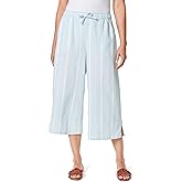 Gloria Vanderbilt Women's Elyse Side Slit Wide Leg Capri Pant Standard