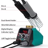 YIHUA 939D-VI Dual Pen Wood Burning Kit with Digital Display 20 Nibs view 2