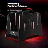 TP-Link Archer GE800 Gaming Router WiFi 7 19Gbps Tri-Band 10G Ports view 6