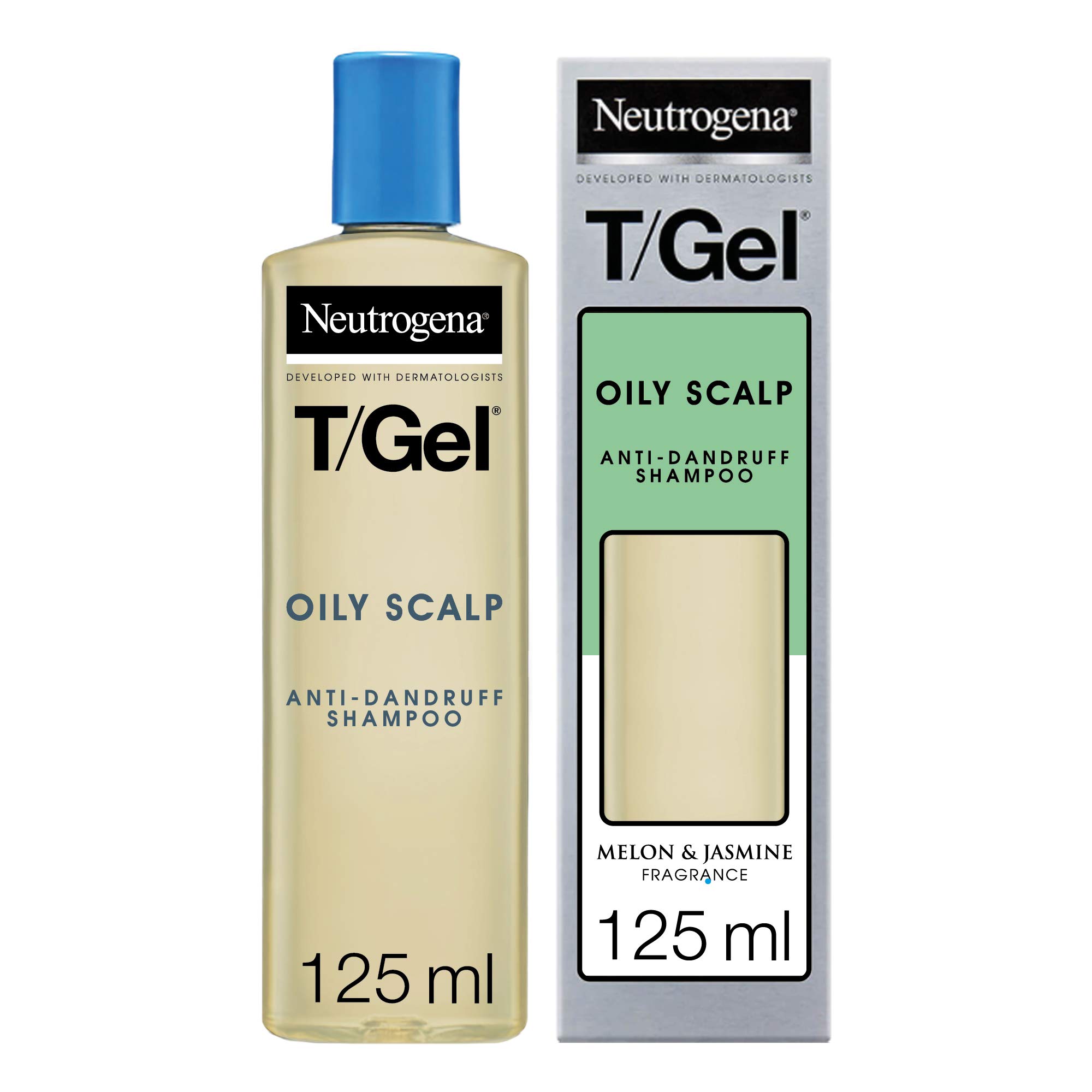 Neutrogena T/Gel Oily Scalp Anti-Dandruff Shampoo Fights Dandruff, 125 ml
