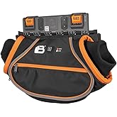 Klein Tools BC101C Rechargeable Hand Warmer, Compatible with Bucket Work Center Rail System Modules, Oversized Pouch for Class 2 Gloves