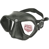 SEAC Wild &ndash; Low Volume Silicone Diving Mask | Antifog Dual-Lens Mask with 3D Buckle and Peripheral Vision for Freediving and Spearfishing