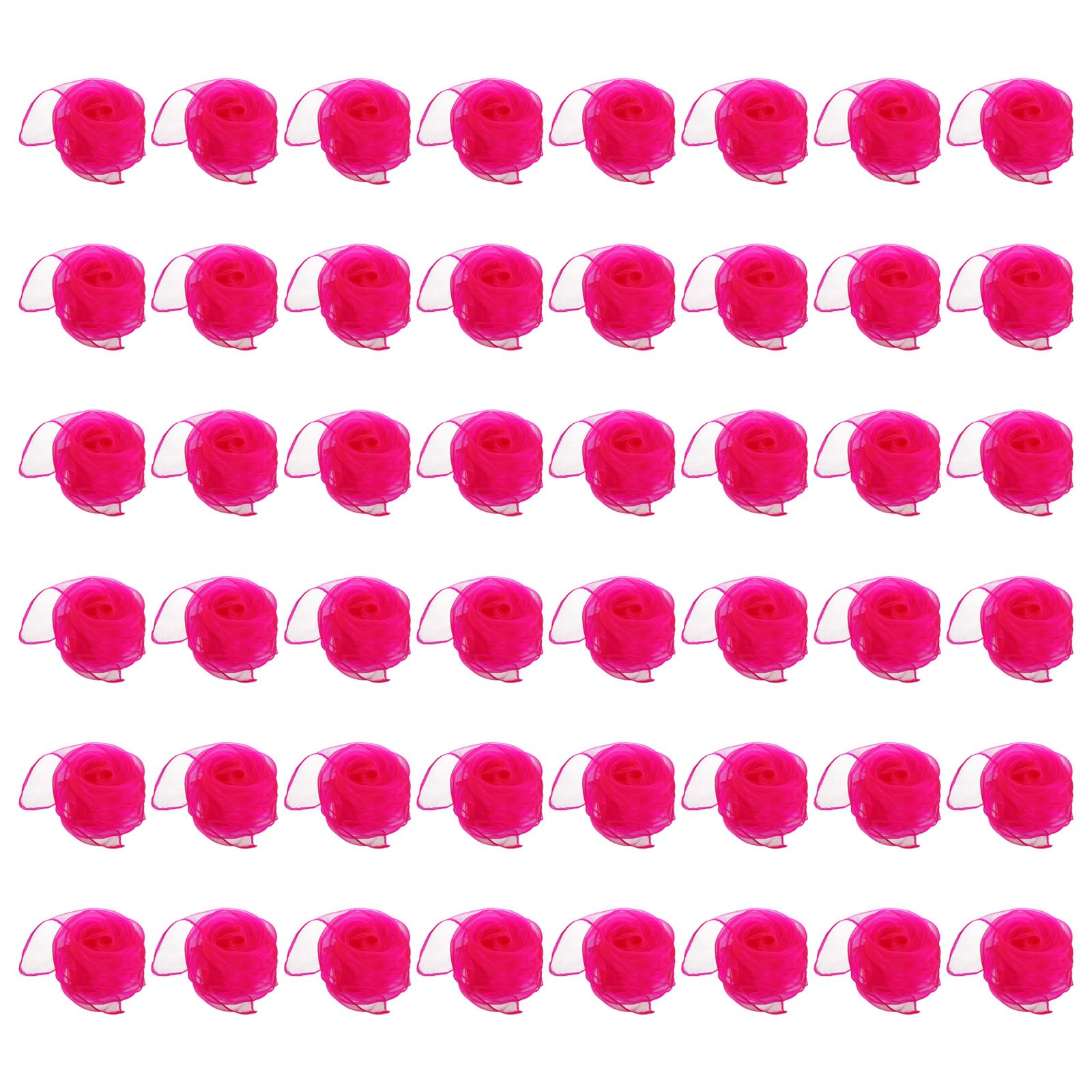 Photo 1 of PATIKIL Dance Scarves, 48 Pcs Square Juggling Scarves 24 by 24 Inches Music Movement Scarves Performance Props Accessories for Playing Magic Juggling, Fluorescent Pink