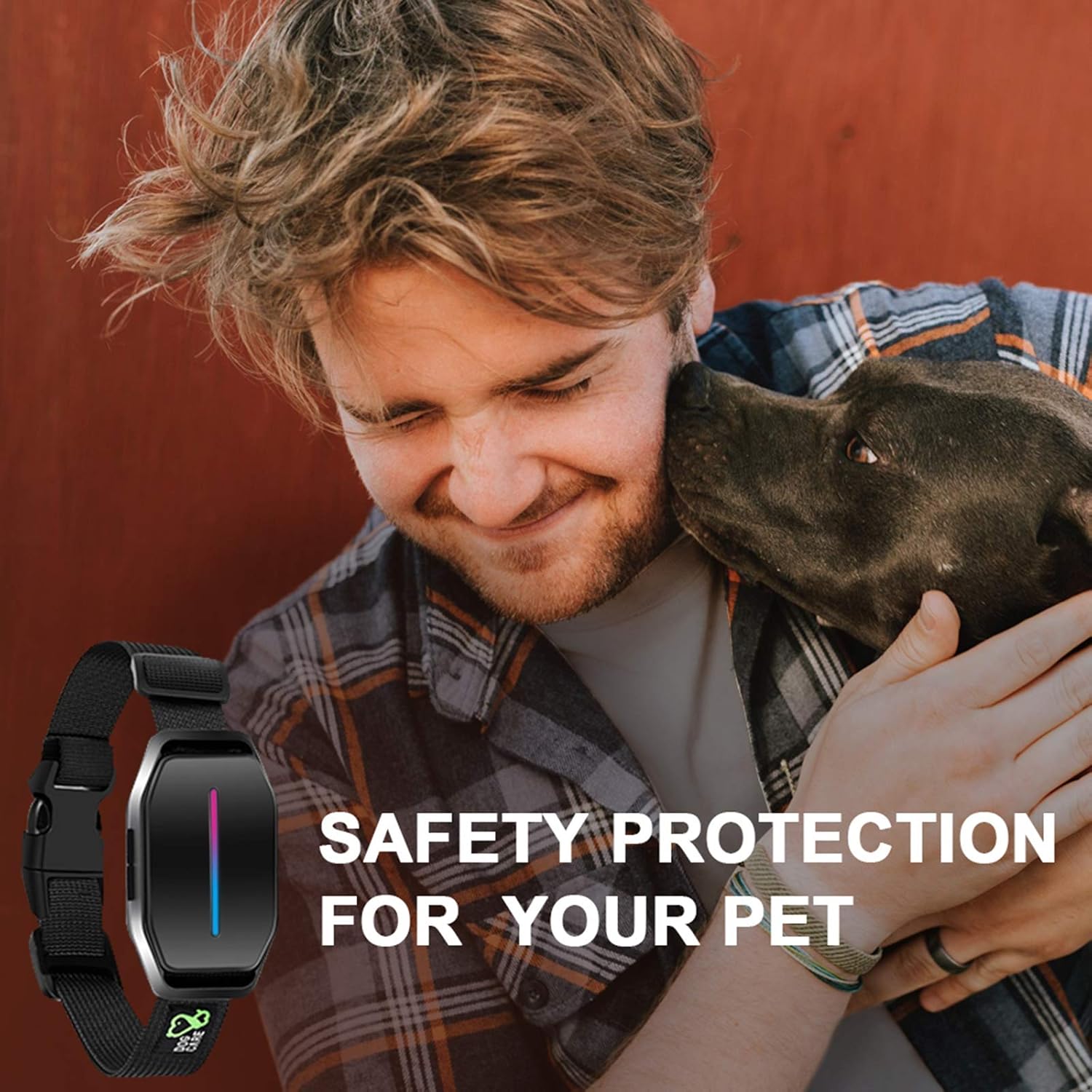 Dog Bark Collar - Battery Bark Collar with Intelligent Bark Control, Effective Sound, Vibration & Automatic 7 Levels Shock Modes Training Collar w/LED Indicator, Easy to Use No Barking Collar : Pet Supplies