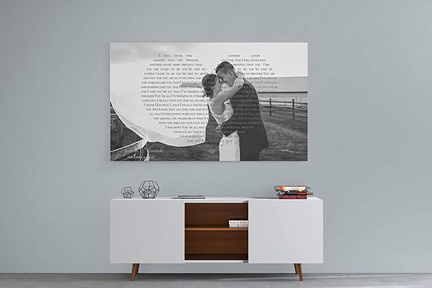 Amazon Com First Dance Photo With Lyrics Song Lyric Wall Art