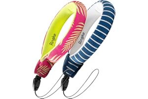 Ringke Floating Strap (2 Pack) Waterproof Foam Wrist Hand Strap for Cell Phone Cases, Underwater Digital Cameras, Keys