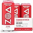 ZOA Zero Sugar Energy Drinks, Strawberry Watermelon - Sugar Free with Electrolytes, Healthy Vitamin C, Amino Acids, Essential B-Vitamins, and Caffeine from Green Tea - 16 Fl Oz (12-Pack)
