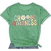 COMIZI Be Kind Shirt Women Choose Kindness Tshirt Cute Kindness Teacher Tee Tops