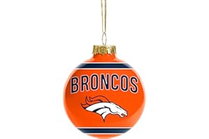 FOCO NFL Glass Ball Ornament - Limited Edition Christmas Ball Ornament - Show Your Team Spirit with Officially Licensed Fan G