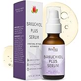 Reviva Labs Bakuchiol Serum – Natural Retinol Alternative Serum for Face with Alfalfa & Artichoke Extract – Hydrating Vegan Formula for Smoother, Firmer, Radiant-Looking Skin – 1 Fl Oz