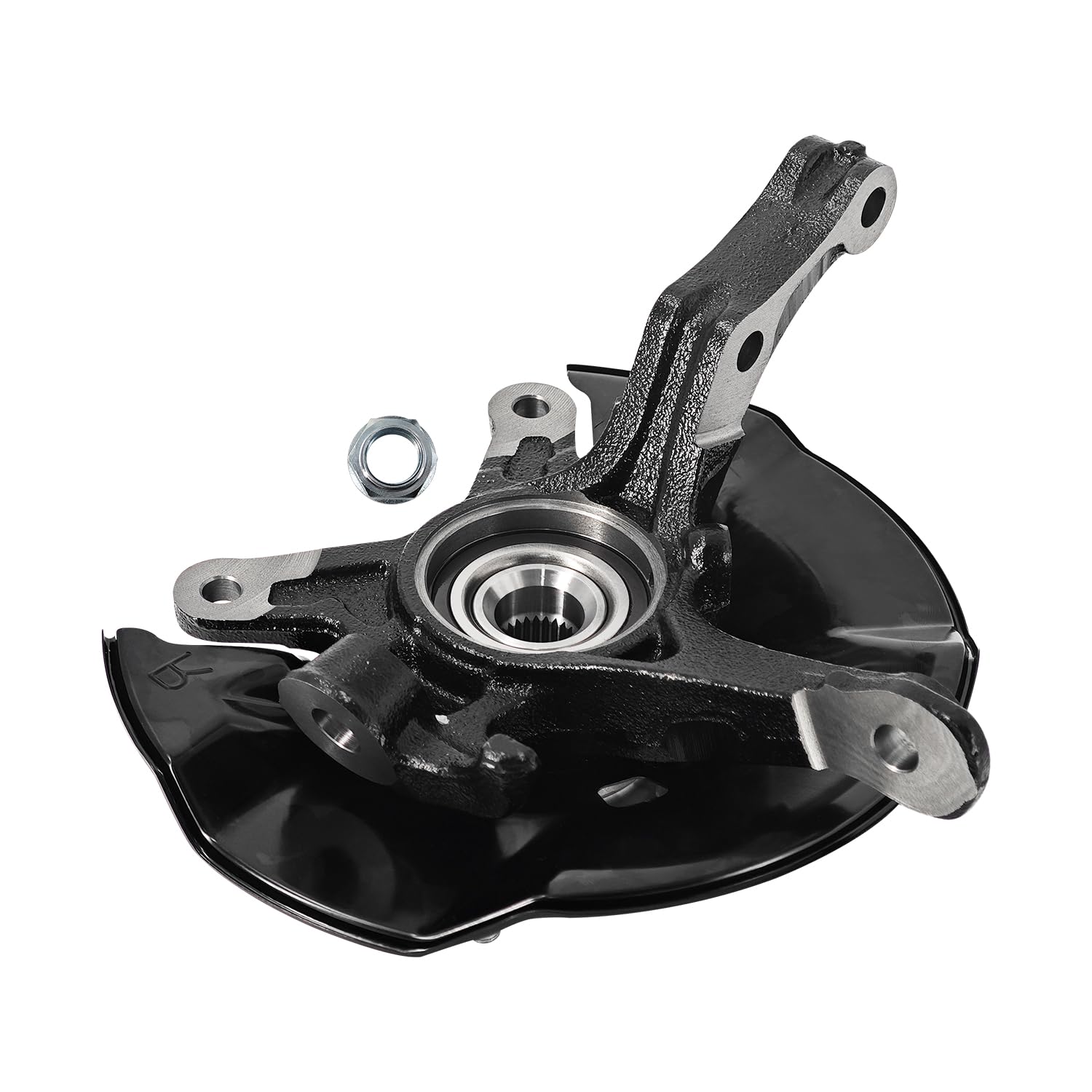 Photo 1 of LK098 Front Steering Knuckle & Wheel Bearing Hub Assembly Compatible with Honda Civic L4 1.8L 2012-2016 Front Wheel Bearing Replace# 51211-TR3-Y00 51211-TR0-A00 Right Side
