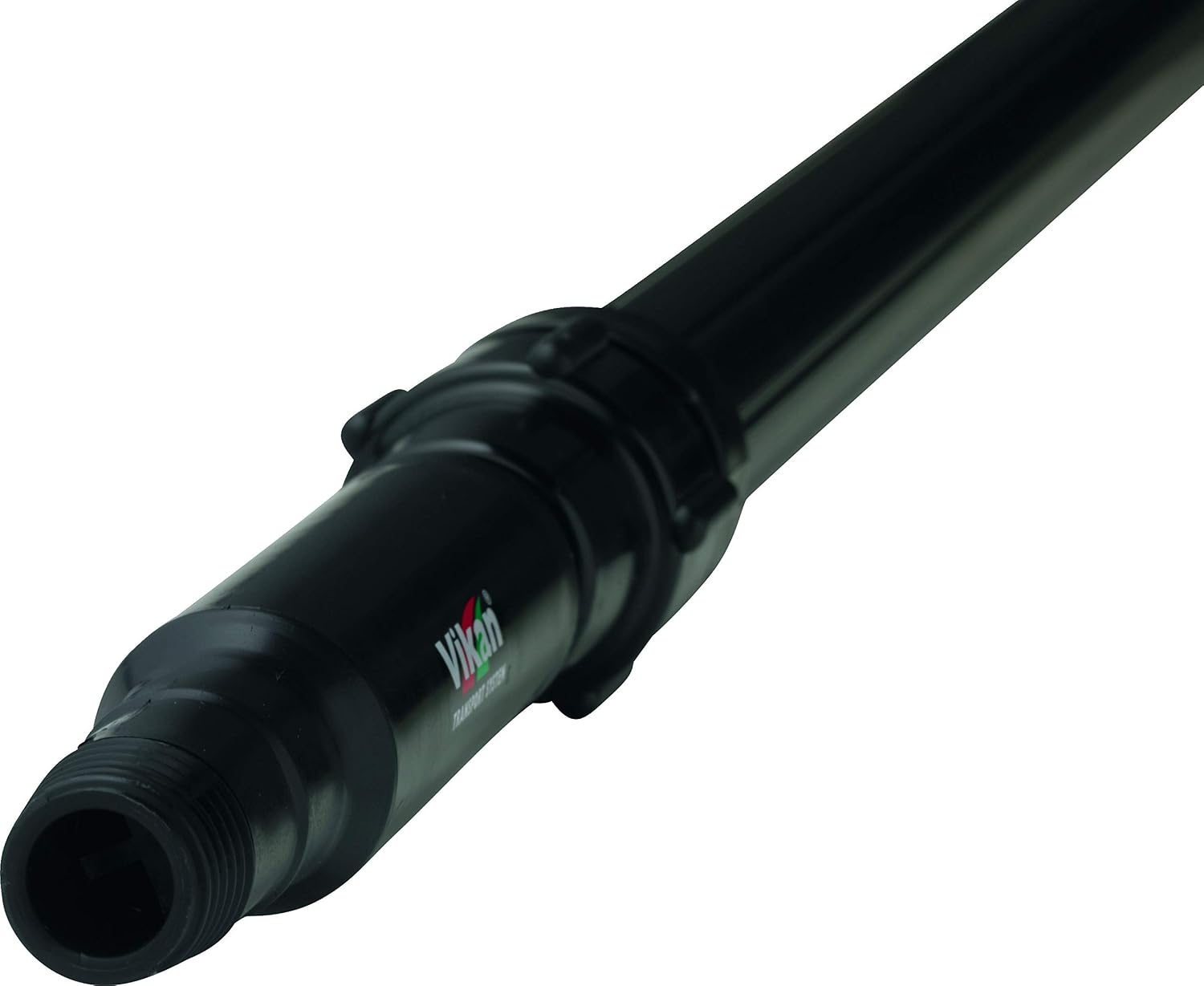 Vikan 297552 Aluminium Telescopic Handle, Black, 32 mm Diameter, 1575 mm Length, 278 x 3.2 x 3.2 cm, 1590 - 2800 mm - Image 4