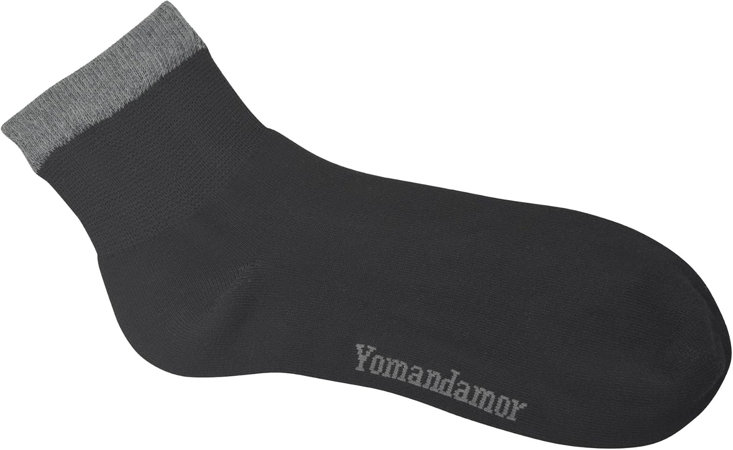 Yomandamor Men's Bamboo Diabetic Ankle Socks with Seamless Toe and Non-Binding Top,6 Pairs L Size(10-13): Health & Personal Care