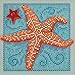 Mill Hill Starfish Beaded Counted Cross Stitch Kit 2016 Buttons & Beads Spring MH141615
