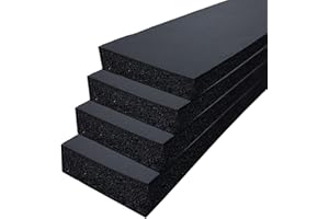 AMPULLA Garage Smith GWP03 Multilayer Garage Wall Protector Car Door Protectors (4-Pack(Black))