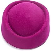 Lawliet Cocktail Fascinator Base Wool Air Hostesses Pillbox Hat Millinery Making A139