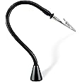 QuadHands Magnetic Arm 200 12” | Helping Third Hand Soldering Tool | Flex Gooseneck Arm w/360 Rotating Alligator Clamp | Removable Silicone Cover | Sticks to Metal Stand or Ferrous Surface | USA Made