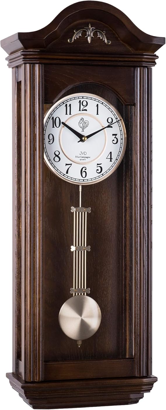 9360 Orologio a pendolo in legno da parete con movimento al quarzo suoneria wenstminster Amazon 9360 Orologio a pendolo in legno da parete con movimento al quarzo suoneria wenstminster Amazon