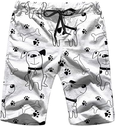 mens elastic band shorts