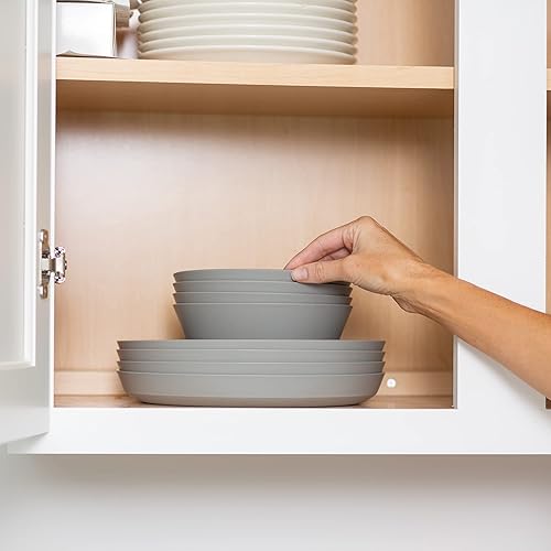 Grow Forward Premium Wheat Straw Plates and Bowls Sets