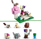 LEGO Minecraft The Animal Sanctuary 21253 Building Toy with Animals & Baby view 4
