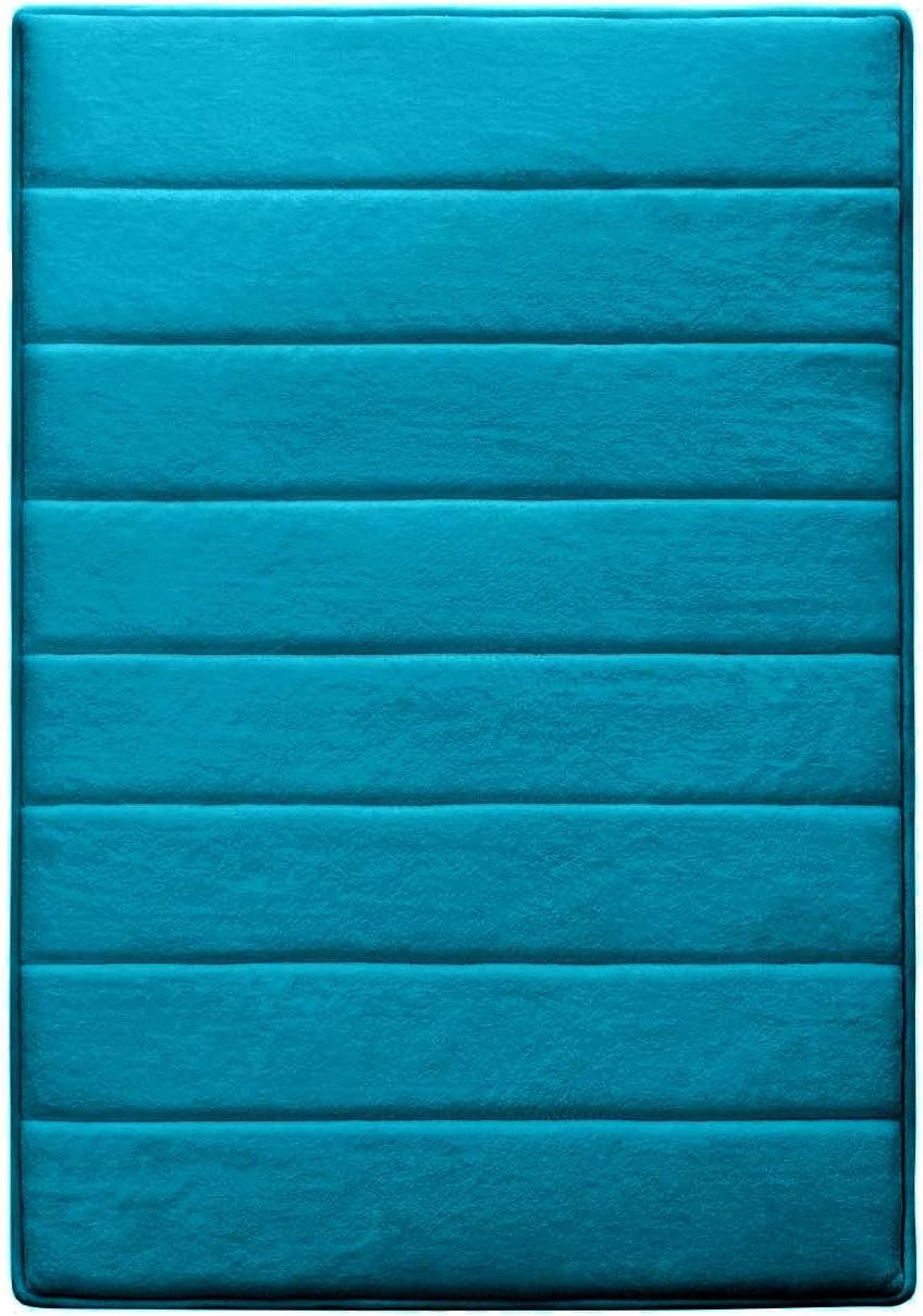 Hydrodry Jade Ultimate Performance Memory Foam Large Bath Mat, 50 x 90 cm Anti Slip
